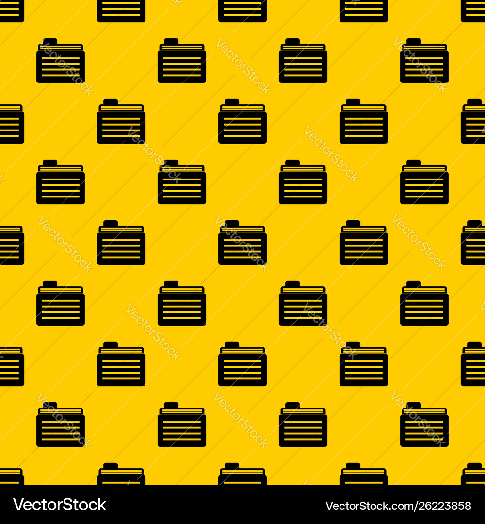 File folder pattern File folder pattern vector image