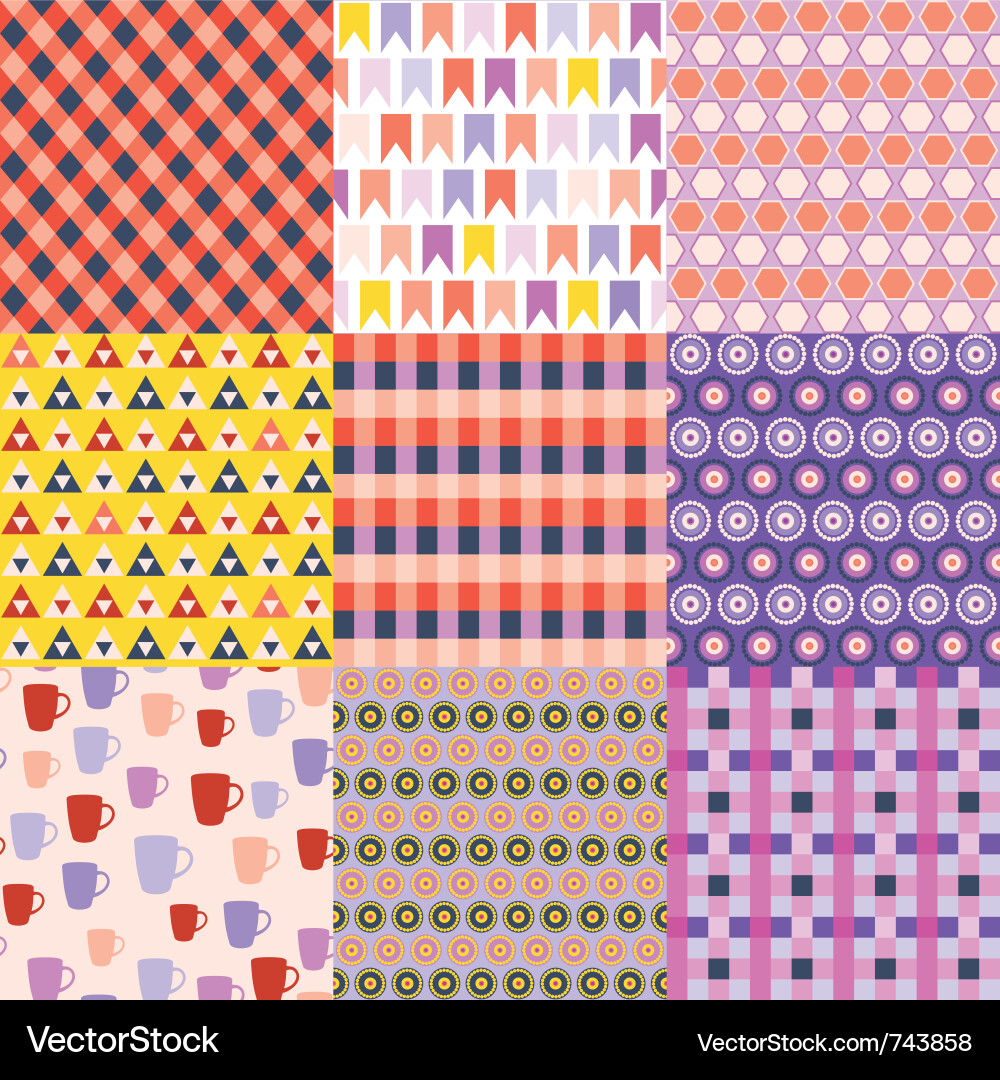 Geometric Patterns vector image