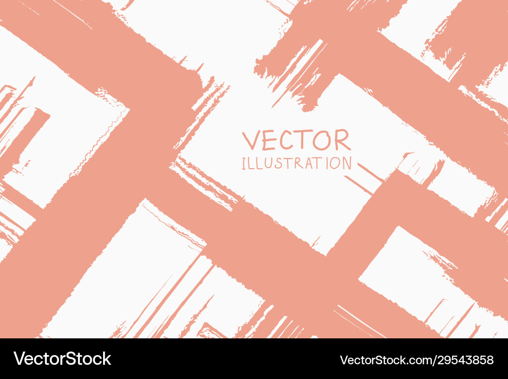 Soft color grunge grid strokes with gradient Vector Image