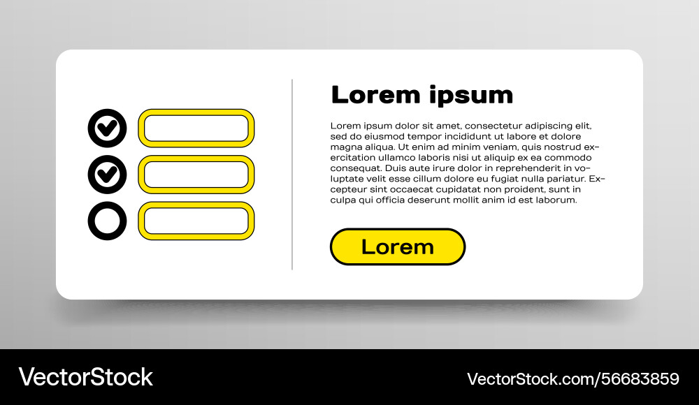Line task list icon isolated on white background Line task list icon isolated on white background vector image