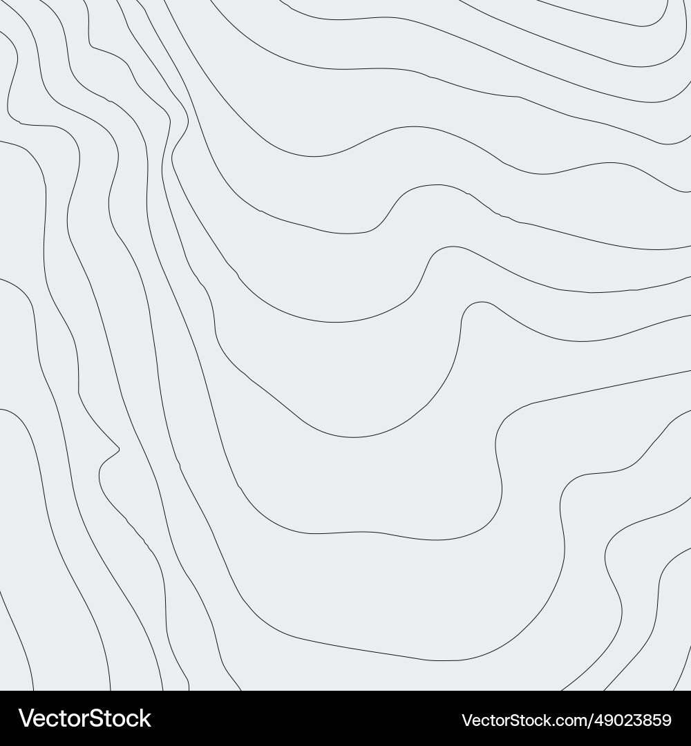 Topographic map background concept with space Vector Image