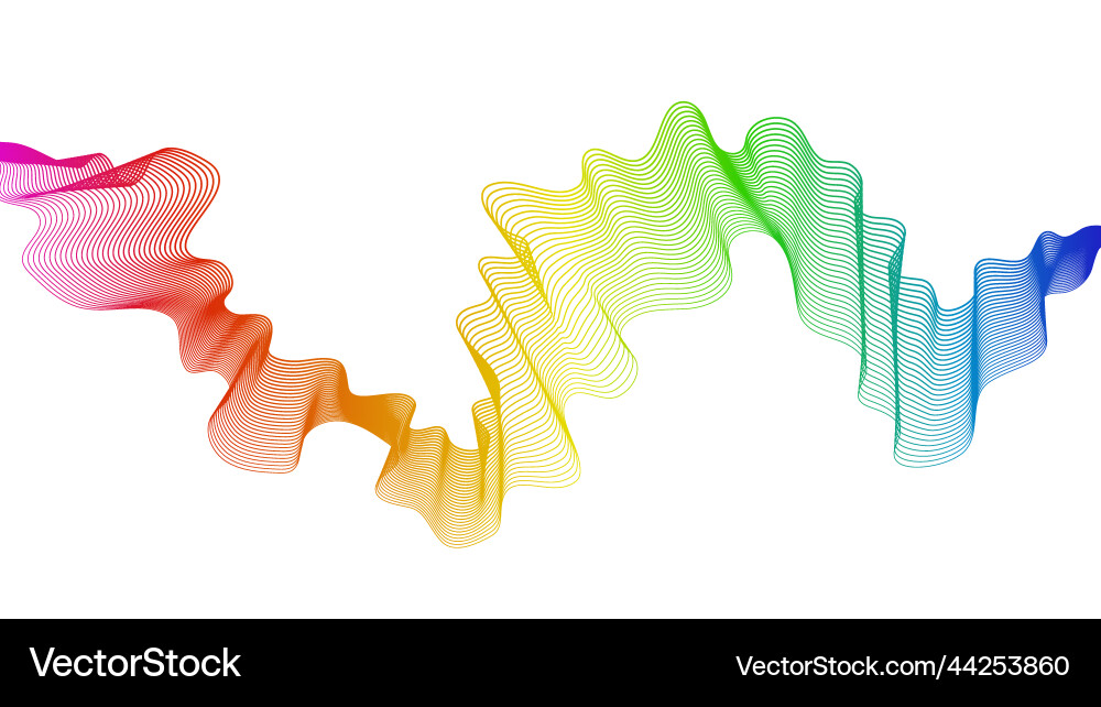 Abstract backdrop with wave gradient lines Abstract backdrop with wave gradient lines vector image