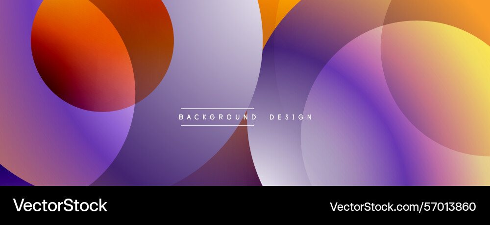 Abstract colorful shapes overlap gradient hues Abstract colorful shapes overlap gradient hues vector image