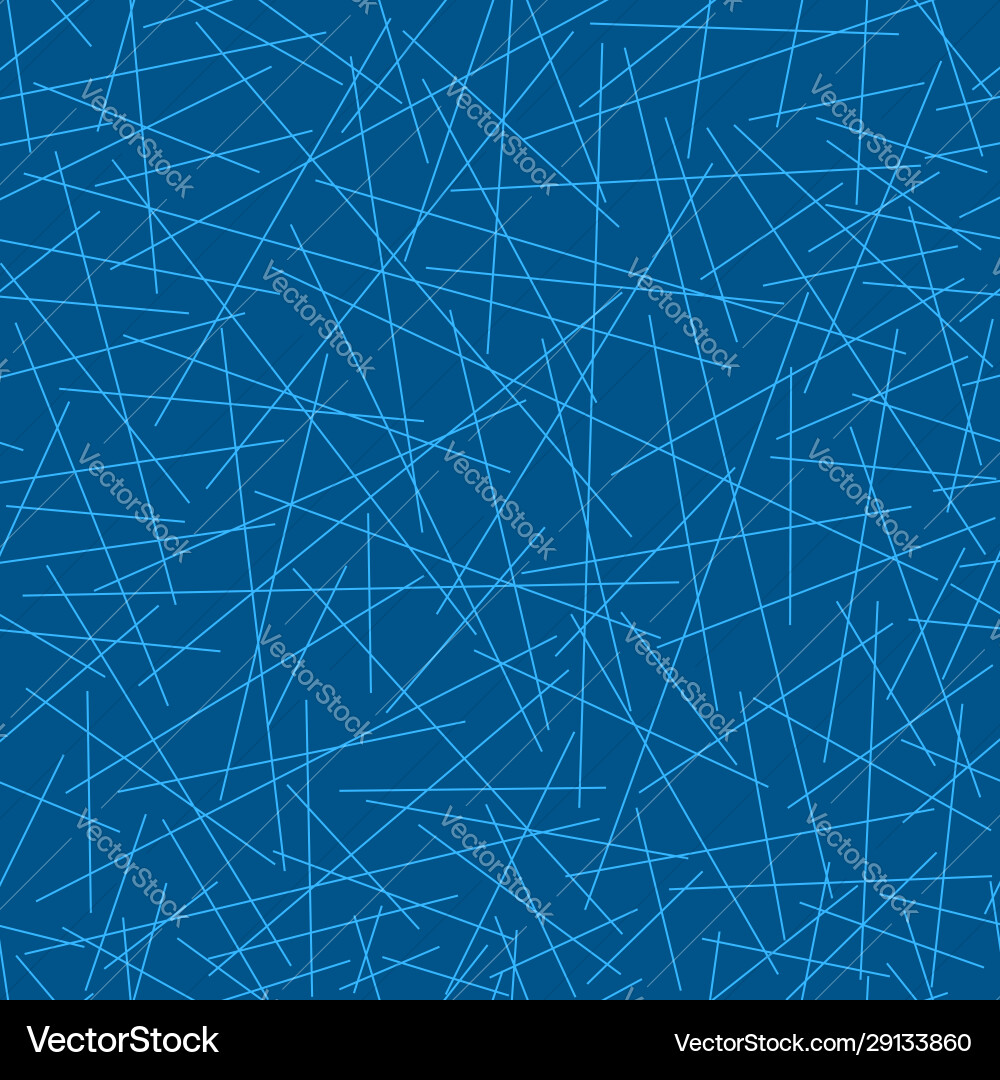 Seamless pattern random lines vector image