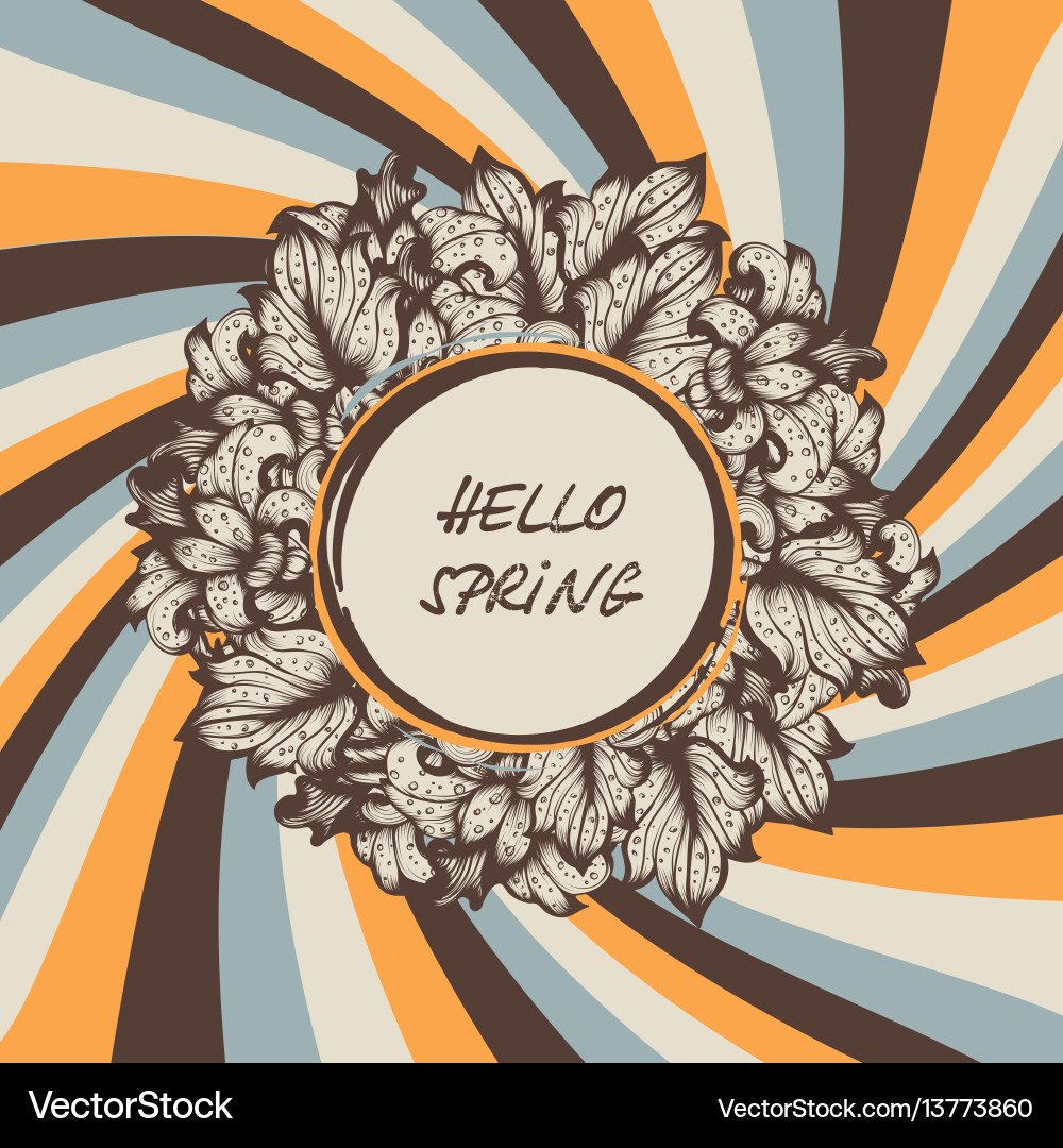 Spring background Vector Image