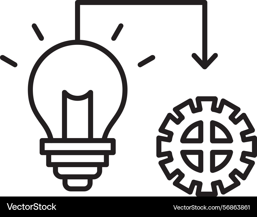 Implementation icon Vector Image