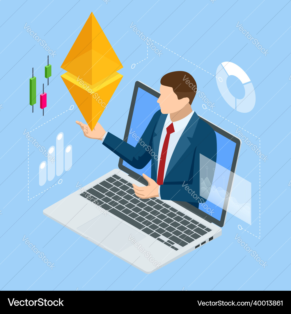 Isometric ethereum is a decentralized open-source Isometric ethereum is a decentralized open-source vector image