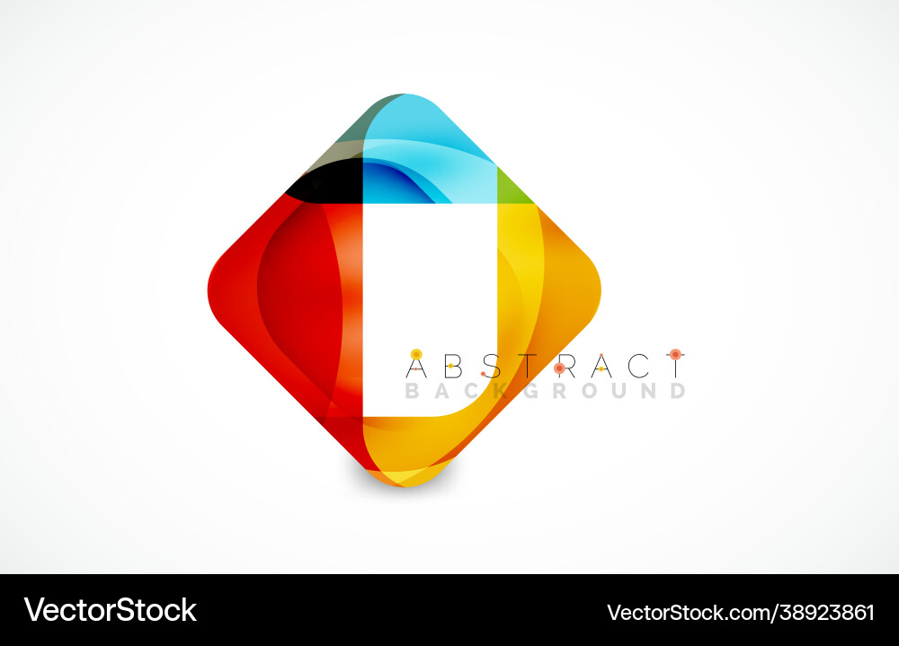 Minimal background abstract square shape Minimal background abstract square shape vector image