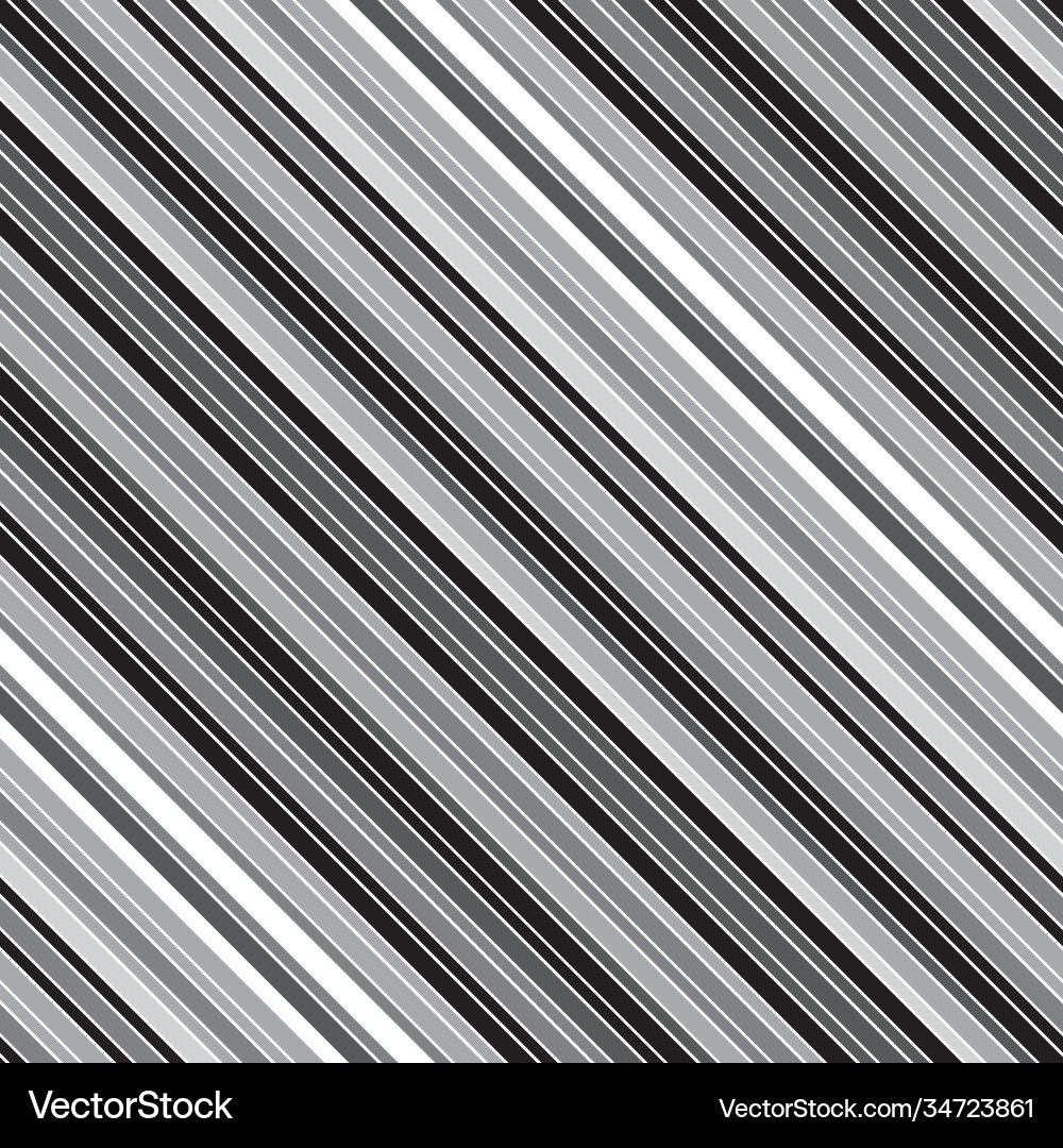 Seamless pattern with oblique gray lines vector image