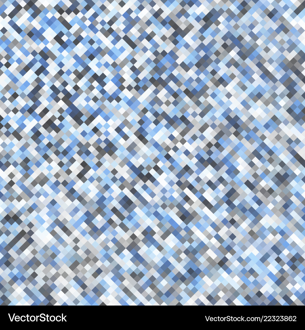Geometric abstract pattern in low poly pixel art Vector Image