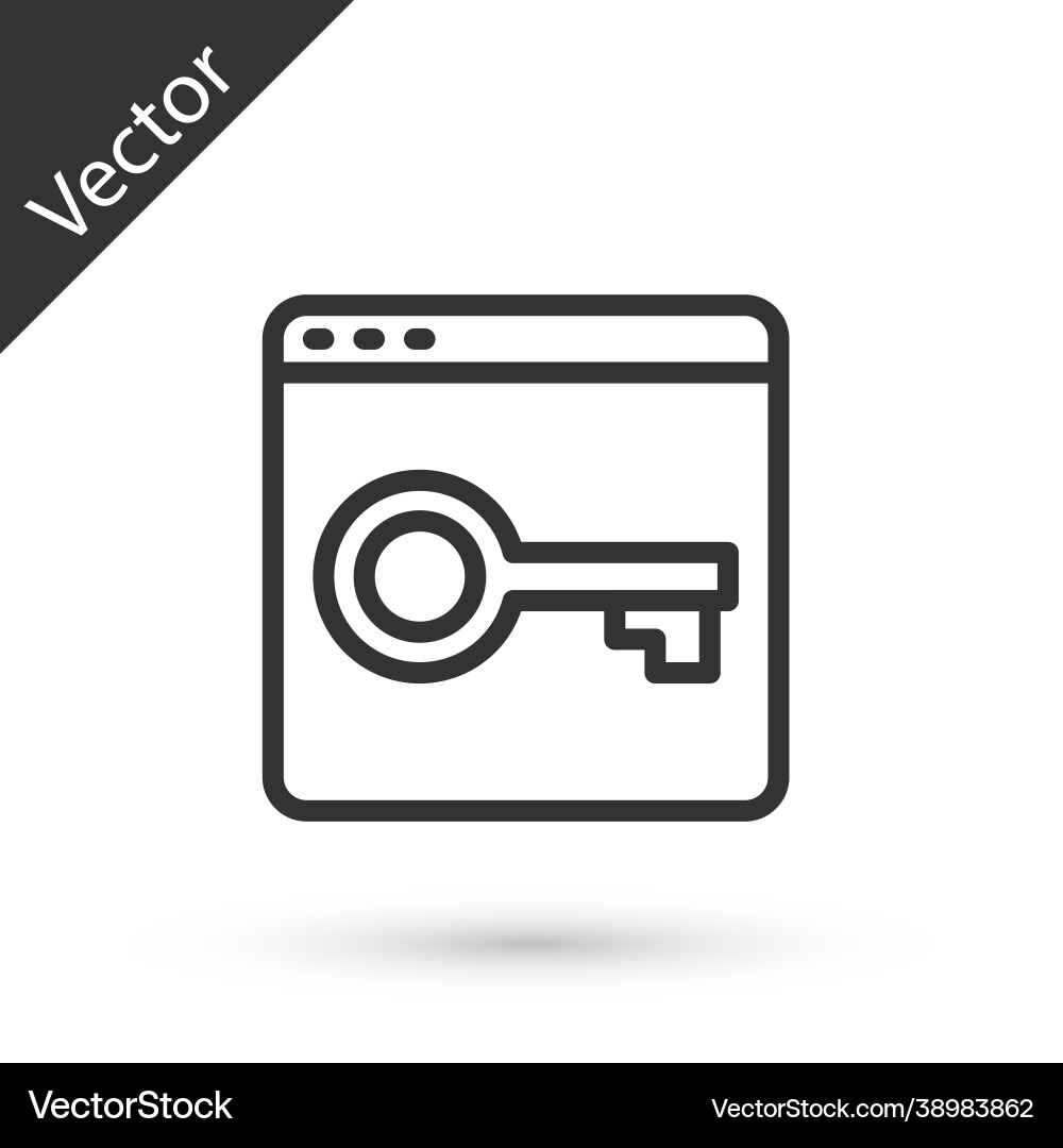 Graue Linie sichern Sie Ihre Website mit https ssl icon Graue Linie sichern Sie Ihre Website mit https ssl icon vektorbild