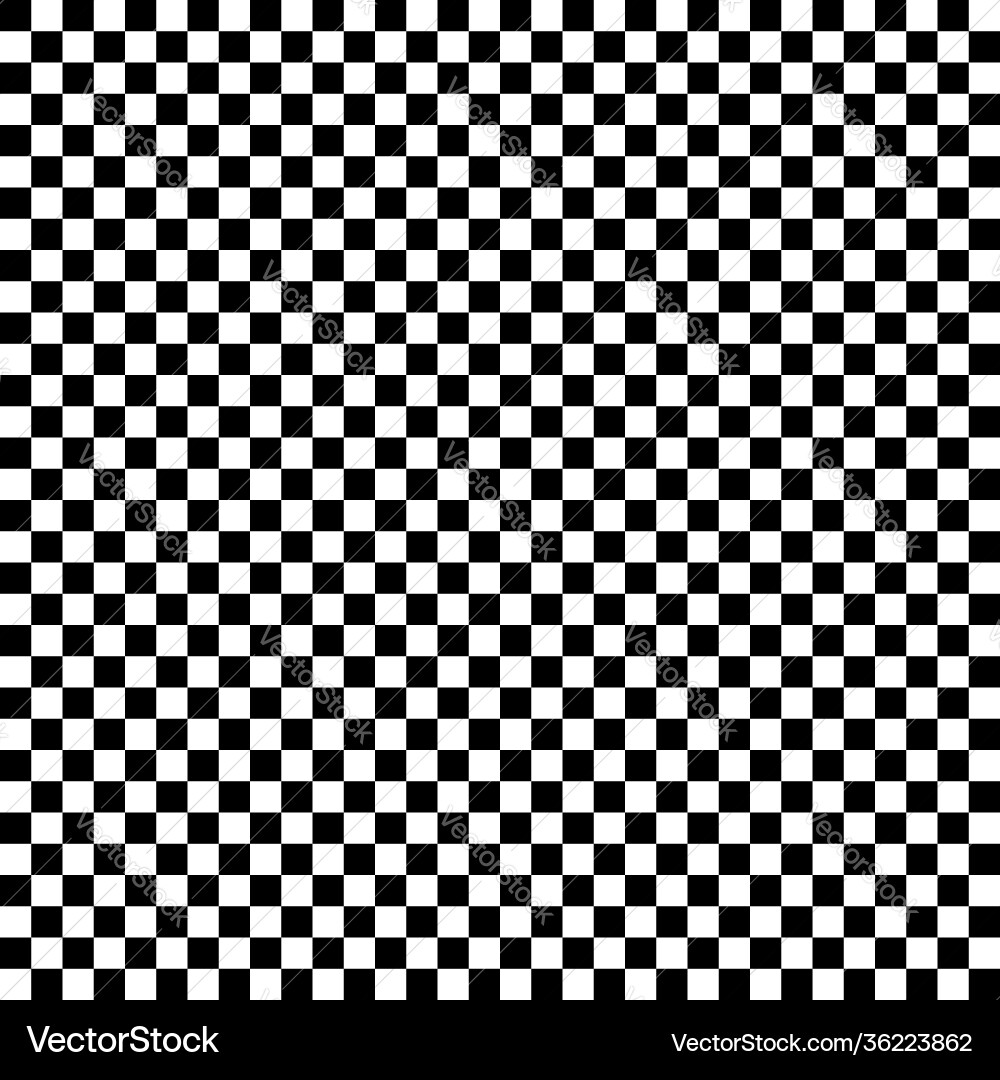Seamless checkered pattern vector image