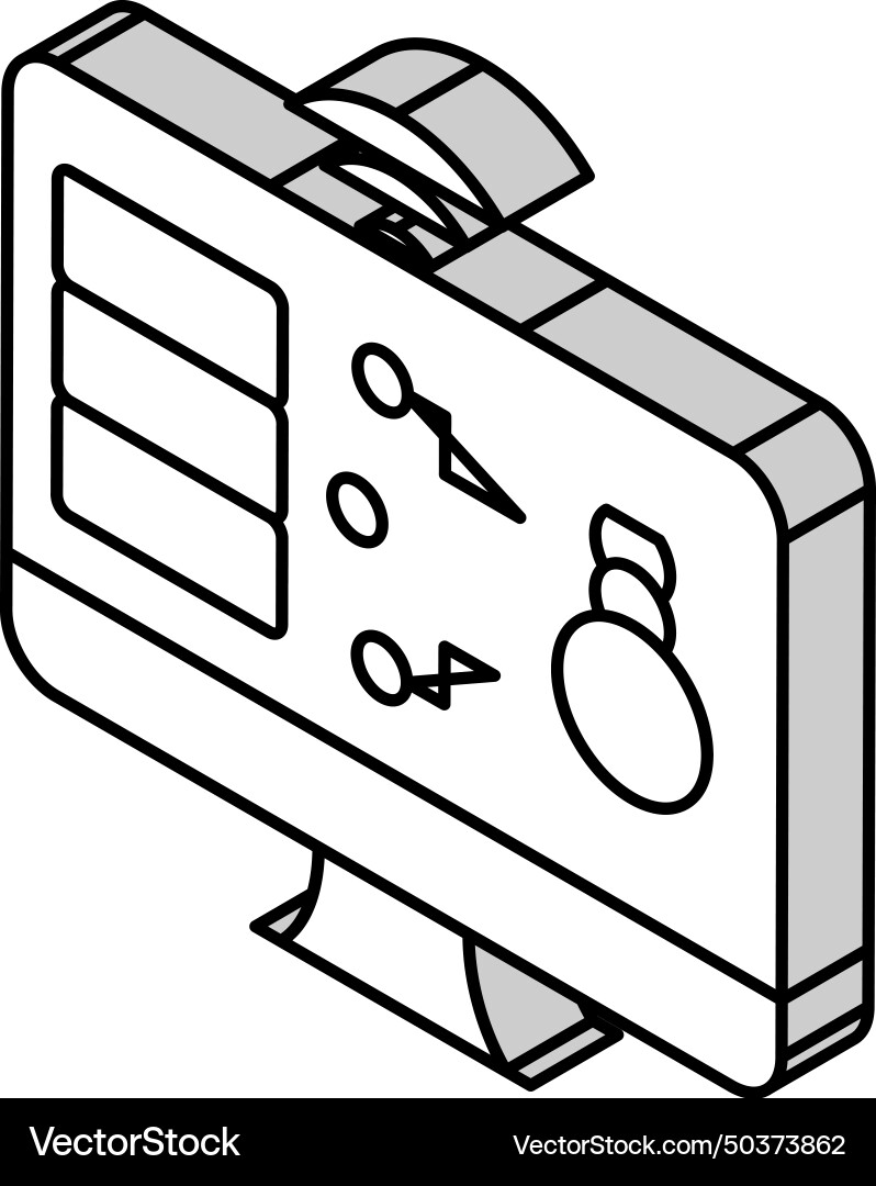 Web attacks isometric icon Web attacks isometric icon vector image