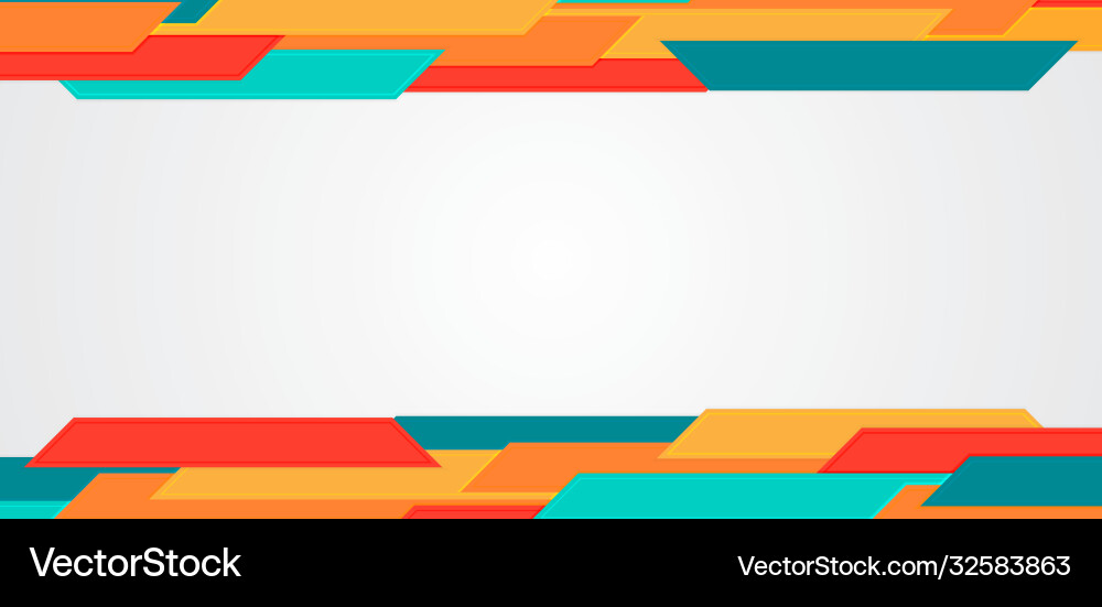 Abstract colorful background trapezium overlap Abstract colorful background trapezium overlap vector image