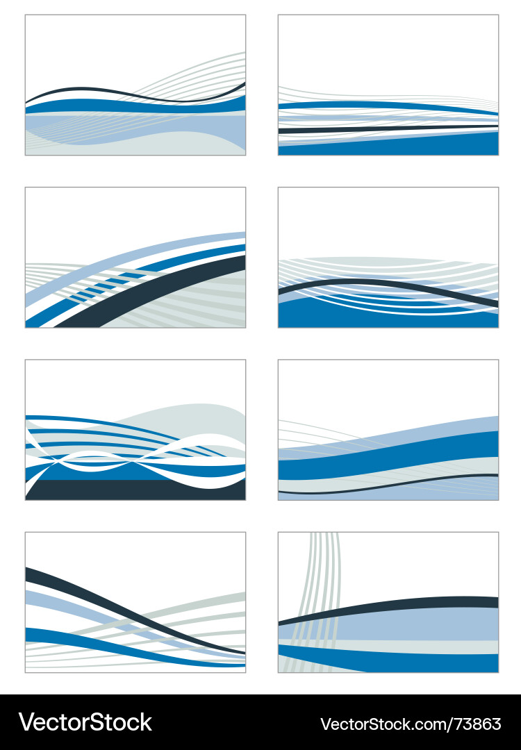 Abstract Swirls Background vector image