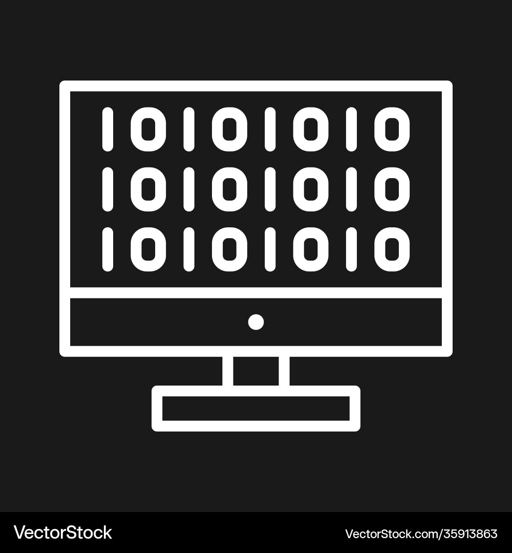 Code Hacking-Symbol vektorbild