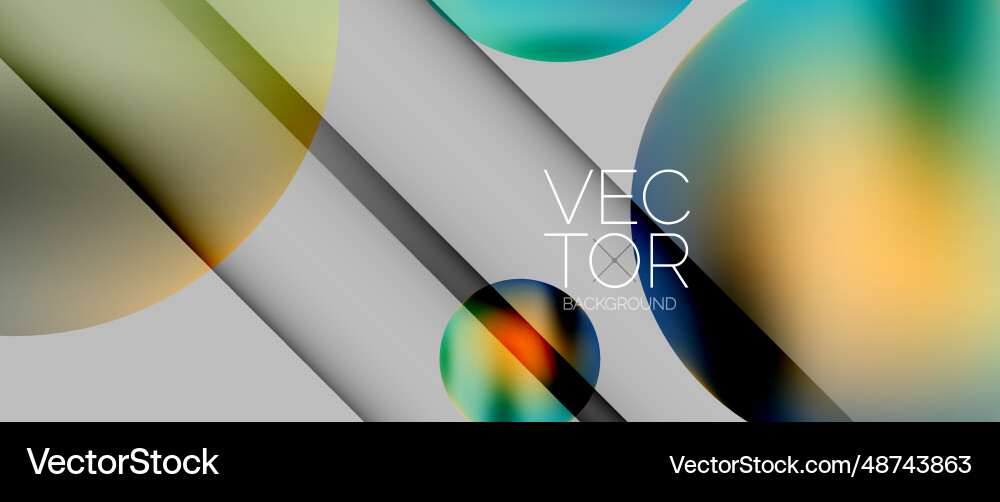 Dynamic fluid gradient techno sphere mesmerizing Vector Image