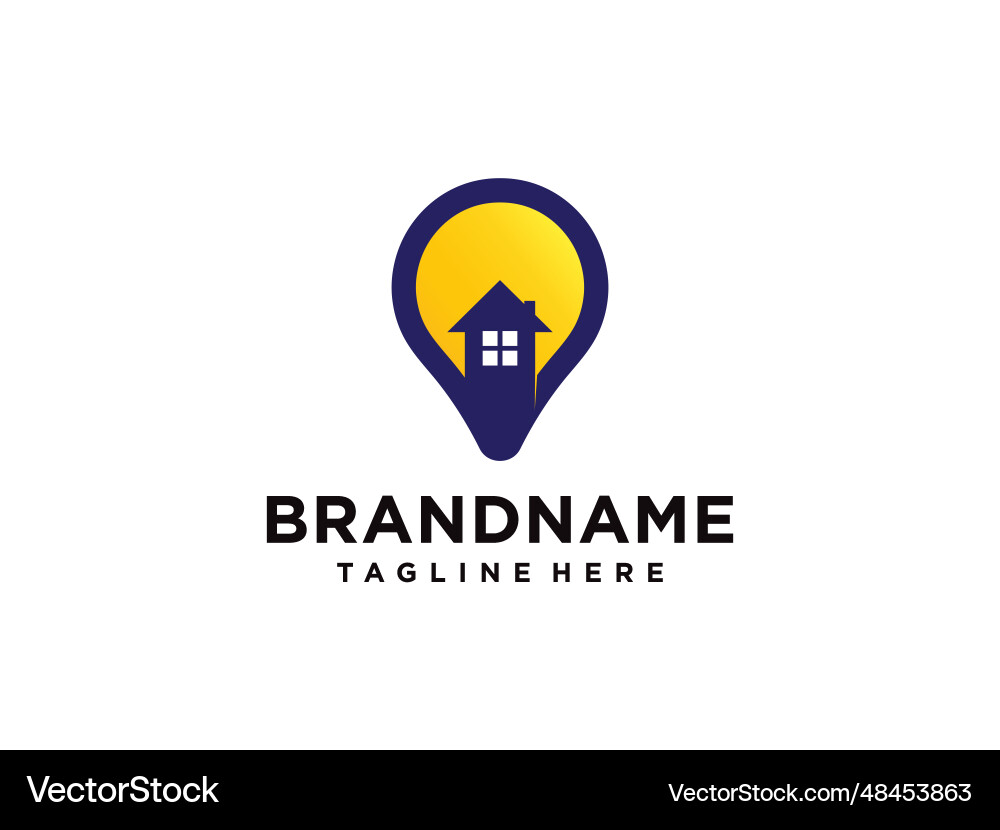 Mark logo location iconmap for maps google Vector Image