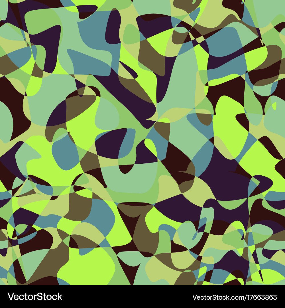 Overlapping and divided shapes seamless pattern vector image