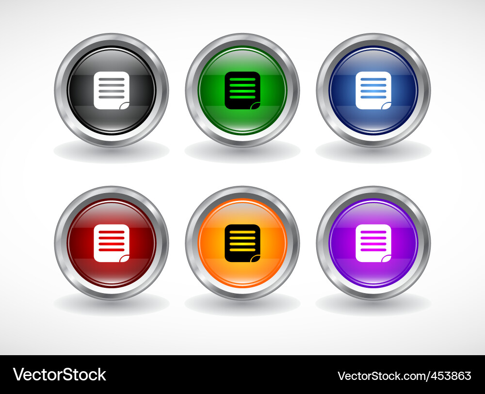 Web design icons Vector Image