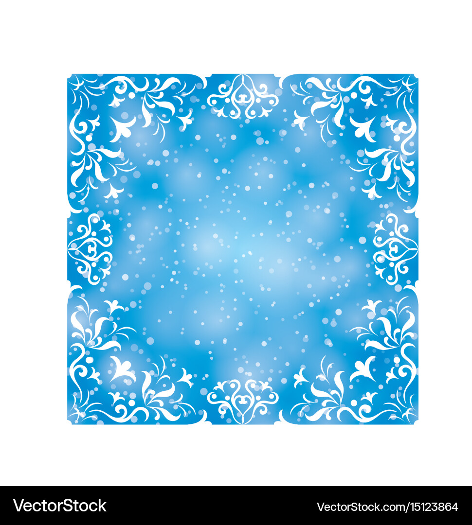 Abstract background frame vector image