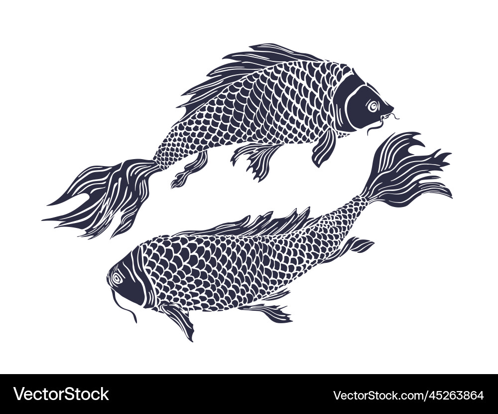 Astrological pisces zodiac elegant astrology Astrological pisces zodiac elegant astrology vector image