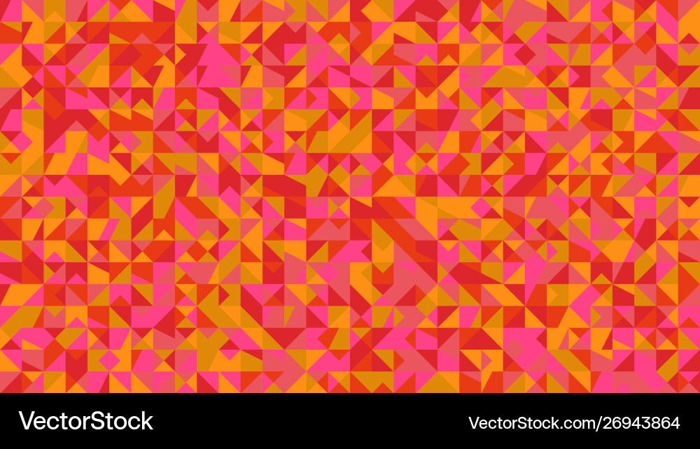 Random abstract triangle mosaic pattern website Random abstract triangle mosaic pattern website Vector Image