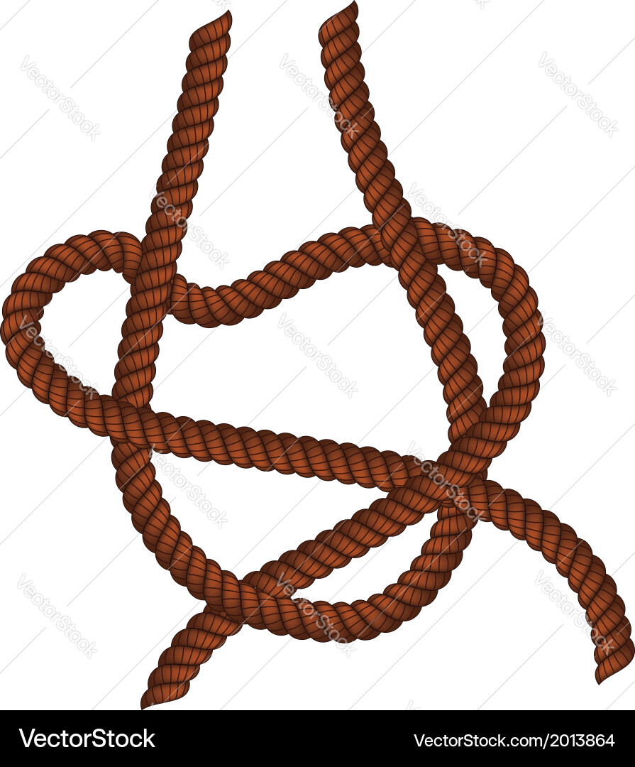 Rope loop2 Vector Image