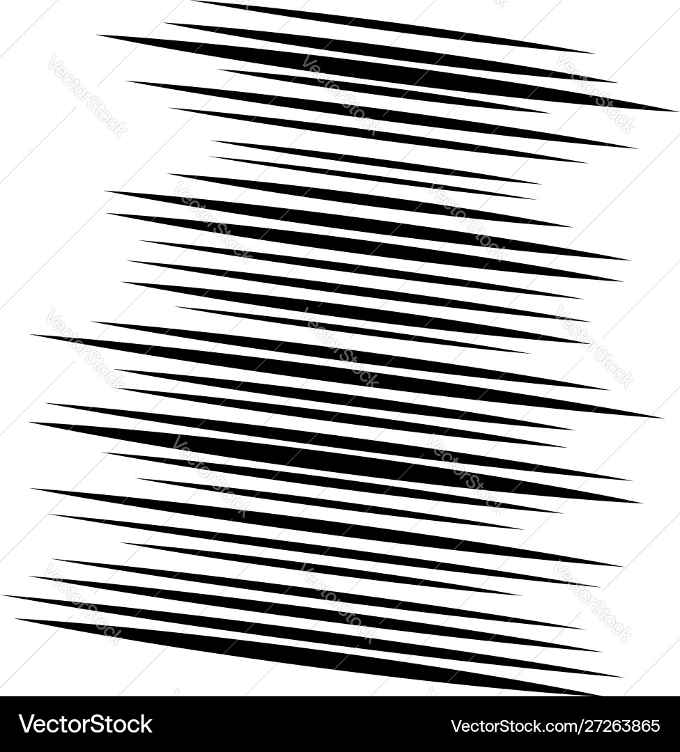 Random lines element horizontal Random lines element horizontal vector image