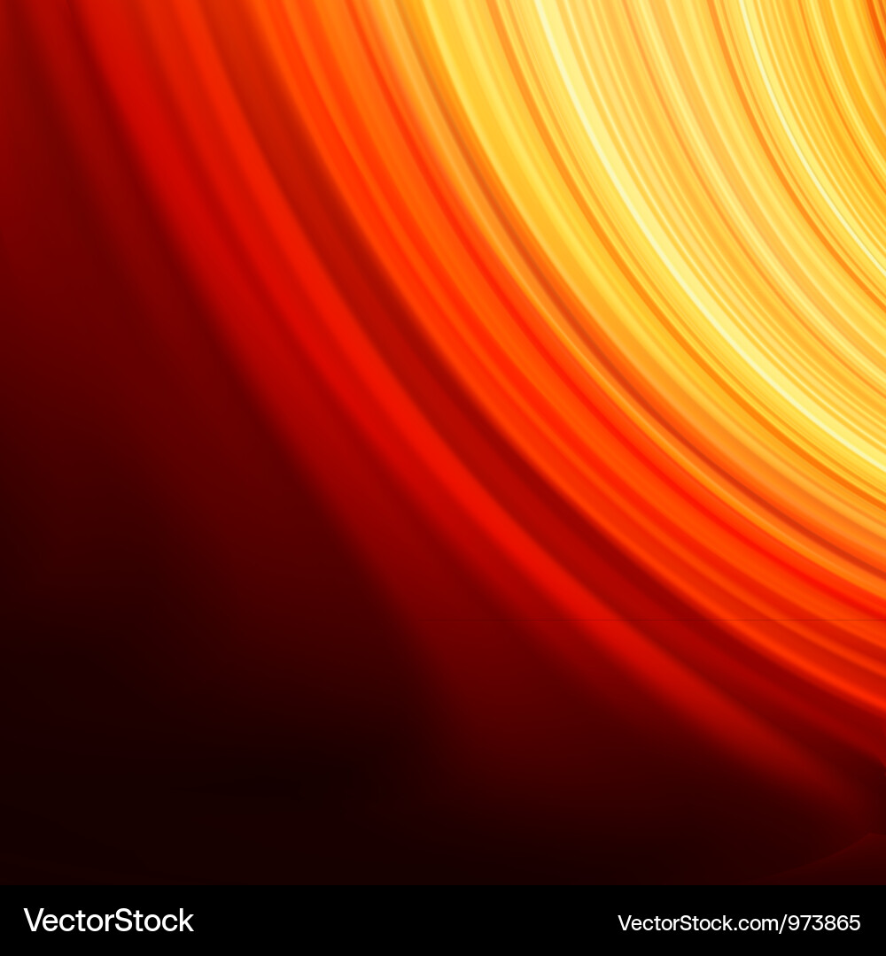 Red smooth twist light lines background eps 8 Vector Image