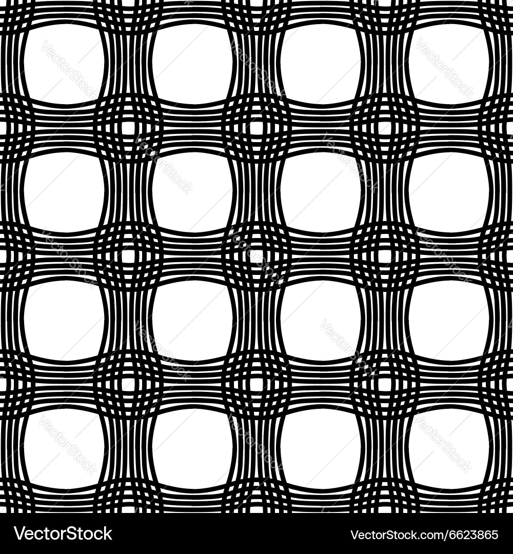 Seamless pattern of circular patterned spirals vector image