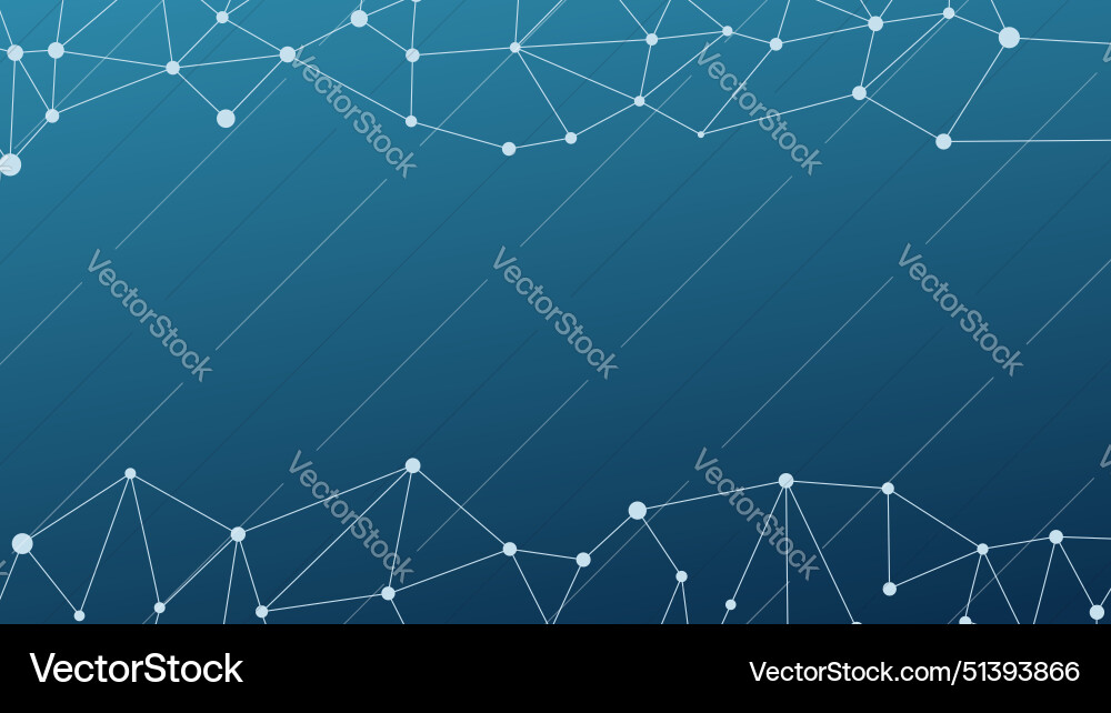 Abstract geometric background plexus mesh Vector Image