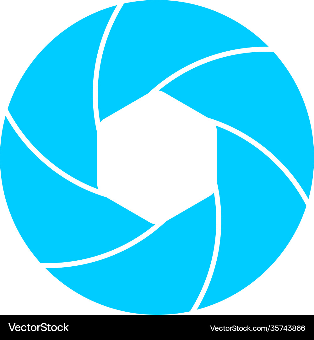 Symbol hexagonale Drall rot Objekt geometrische Vektorbild
