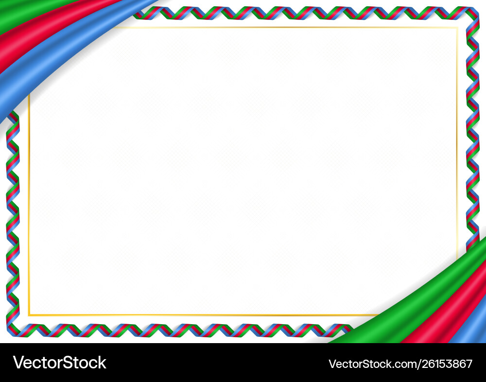 Border made with eritrea national colors Border made with eritrea national colors Vector Image