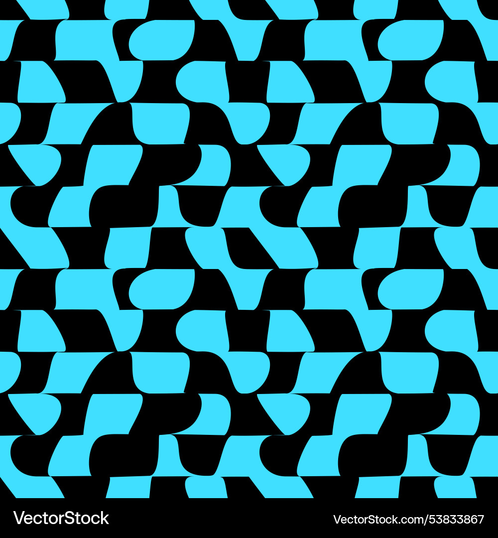 Psychedelic checkerboard pattern Vector Image