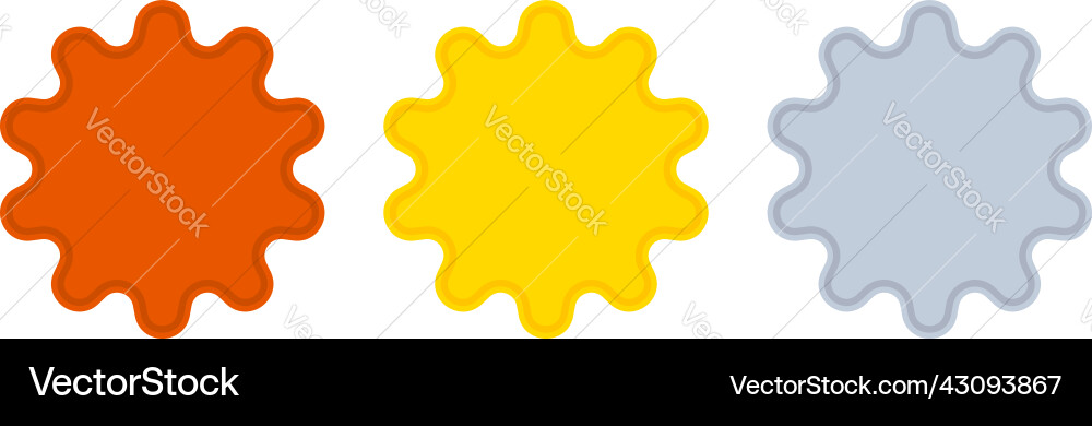 Star shape icon design element symbol Star shape icon design element symbol Vector Image