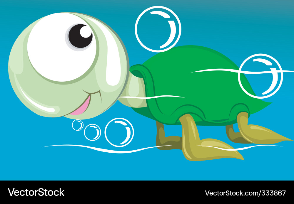 Turtle Vector Image
