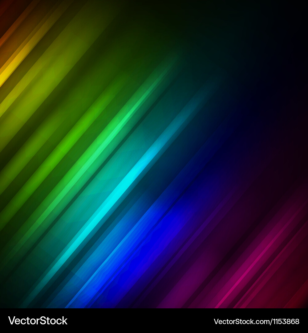 Abstract Color Lines vector image