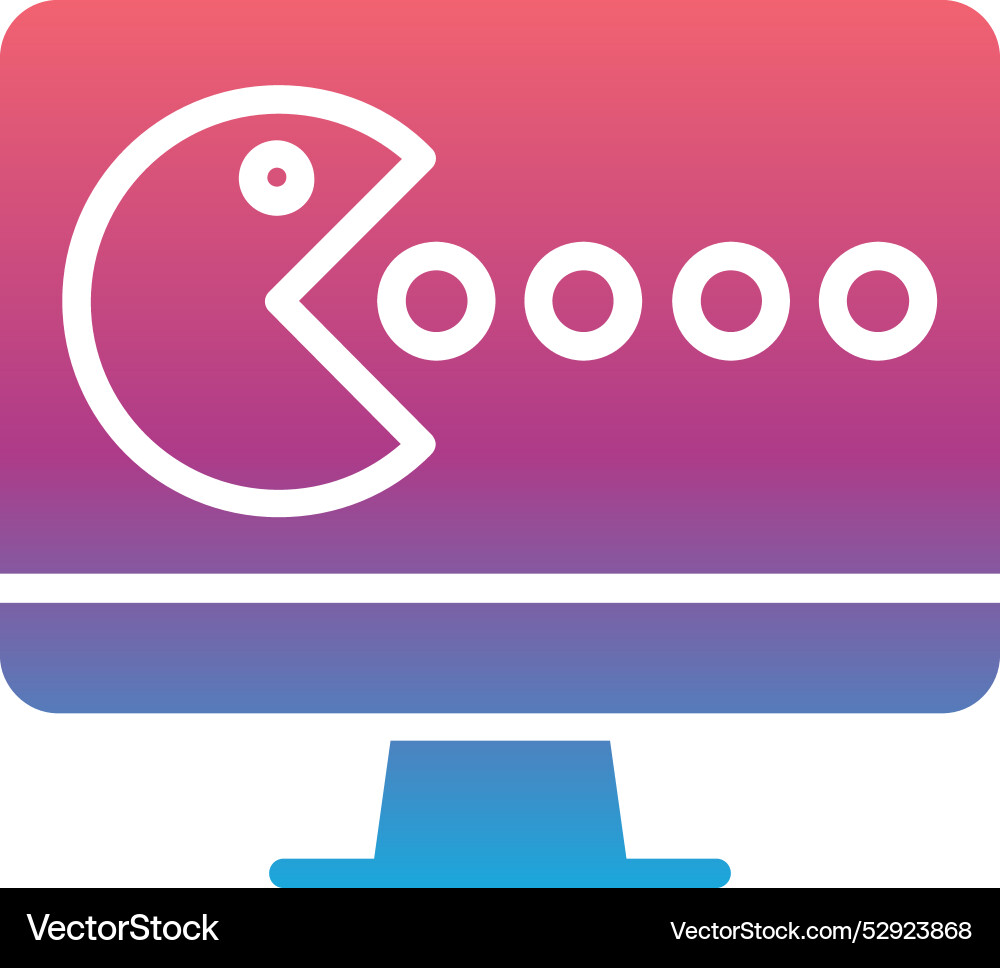 Computer game icon design Vector Image