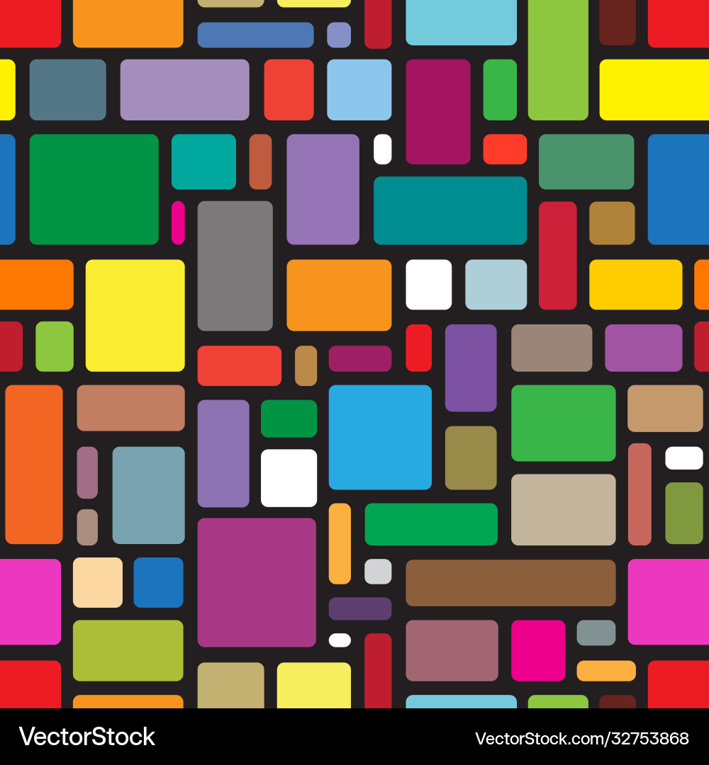 Linear abstract seamless pattern vector image