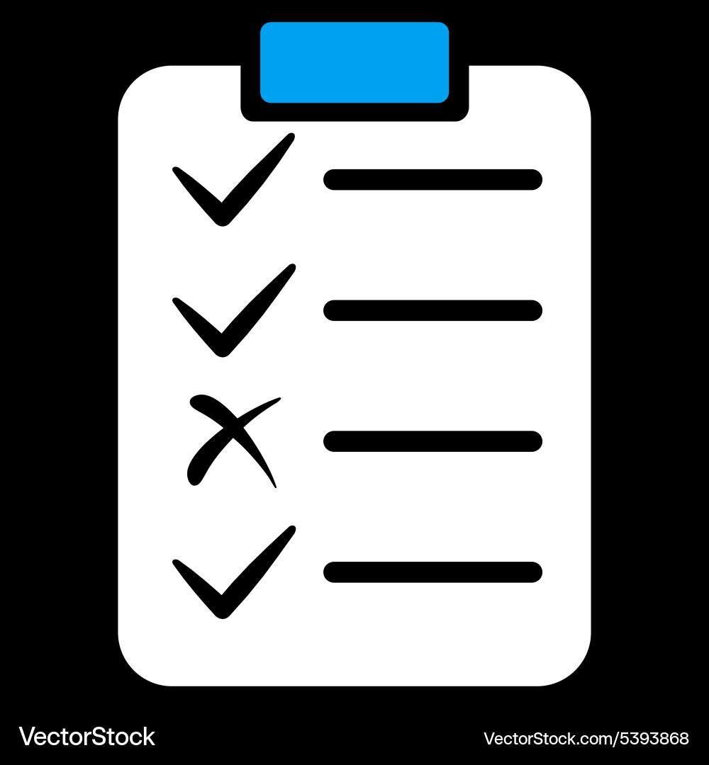 Task list icon from commerce set Vector Image