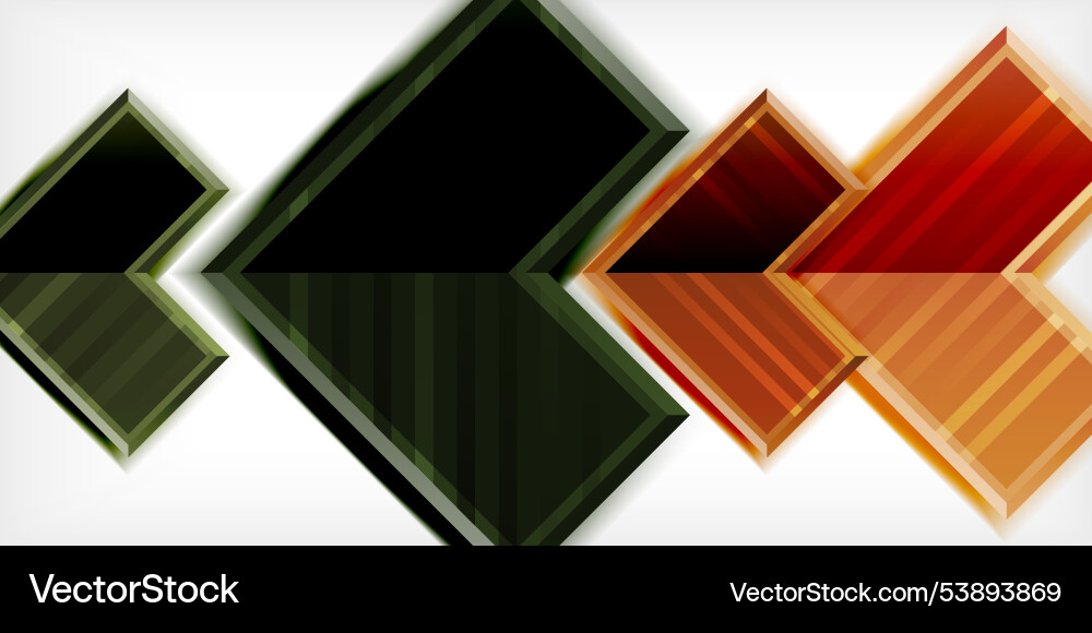 Arrow symbols created with 3d effects and line Arrow symbols created with 3d effects and line vector image