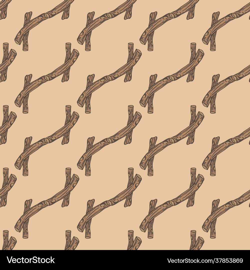 Seamless pattern with roots acorus Seamless pattern with roots acorus vector image