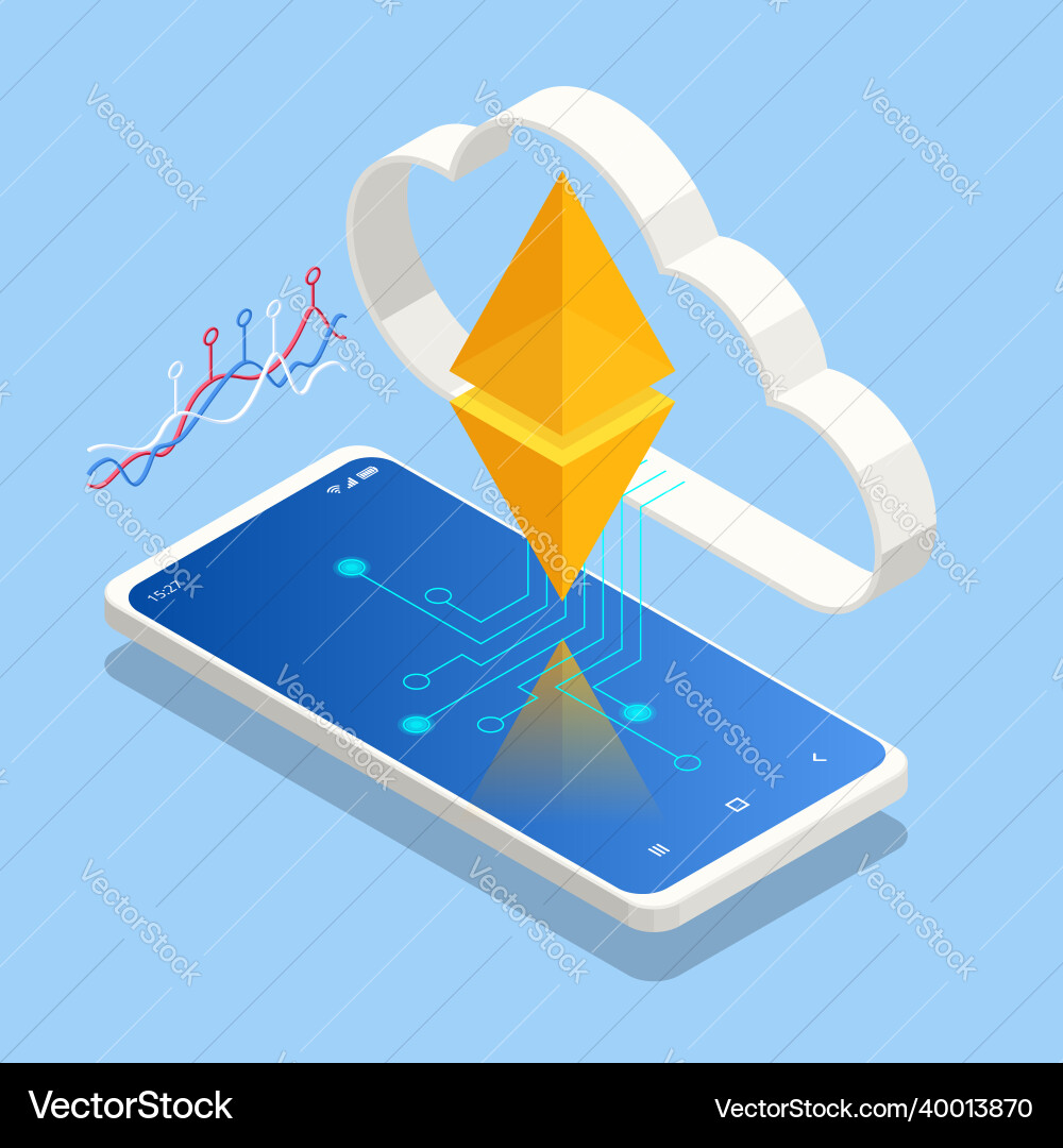 Isometric ethereum is a decentralized open-source Isometric ethereum is a decentralized open-source vector image