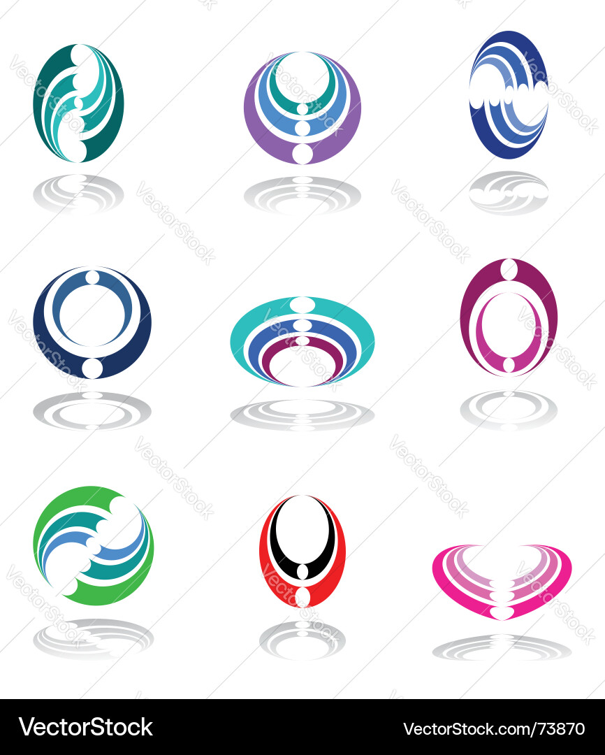 Symbol & Element Collection Vector Image
