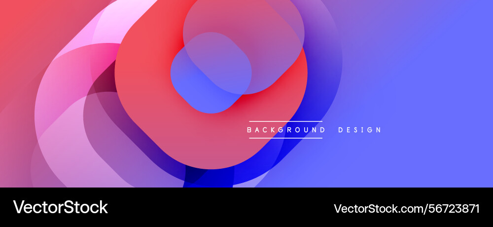 Abstract colorful layers create dynamic visual Abstract colorful layers create dynamic visual vector image