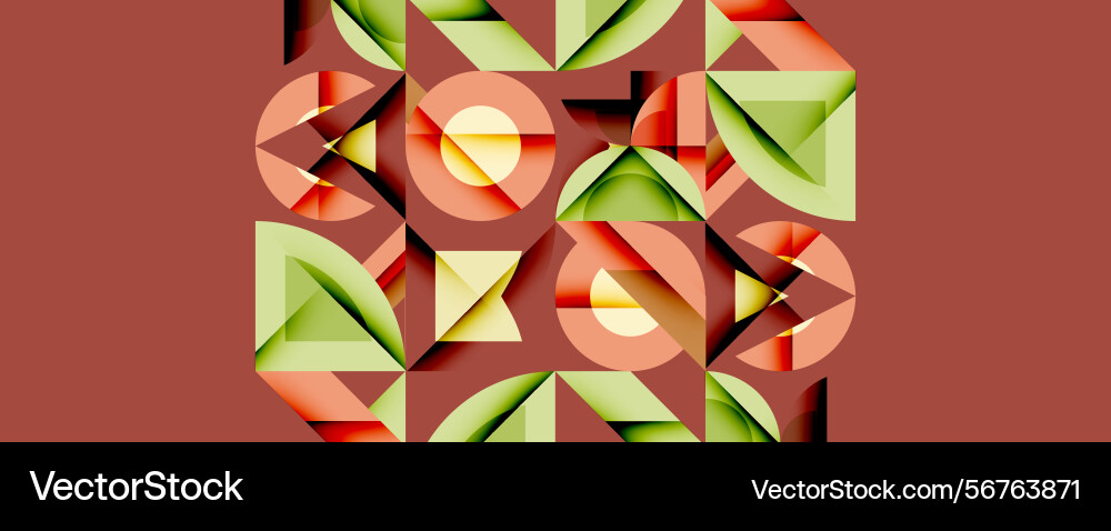 Abstract geometric shapes overlap creating Abstract geometric shapes overlap creating vector image