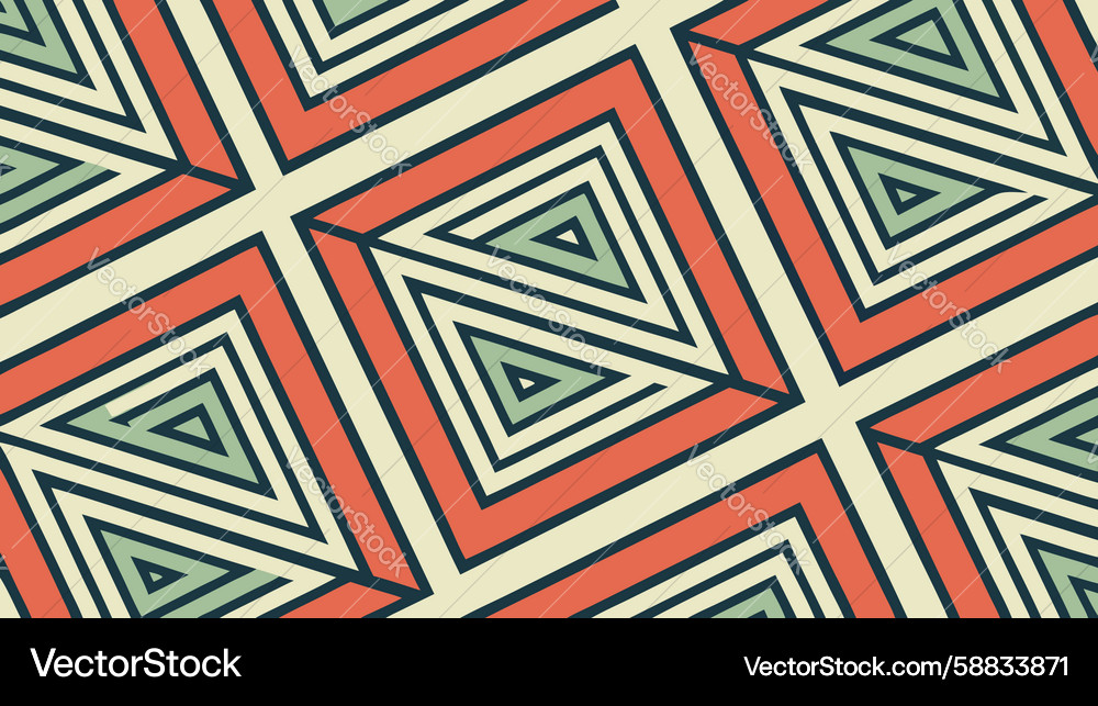 Abstract geometric triangle pattern background Vector Image