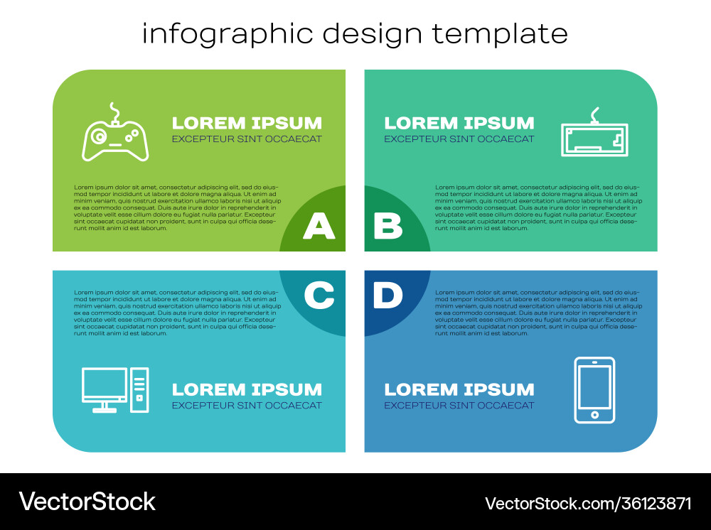 Set line computer monitor gamepad smartphone Set line computer monitor gamepad smartphone vector image