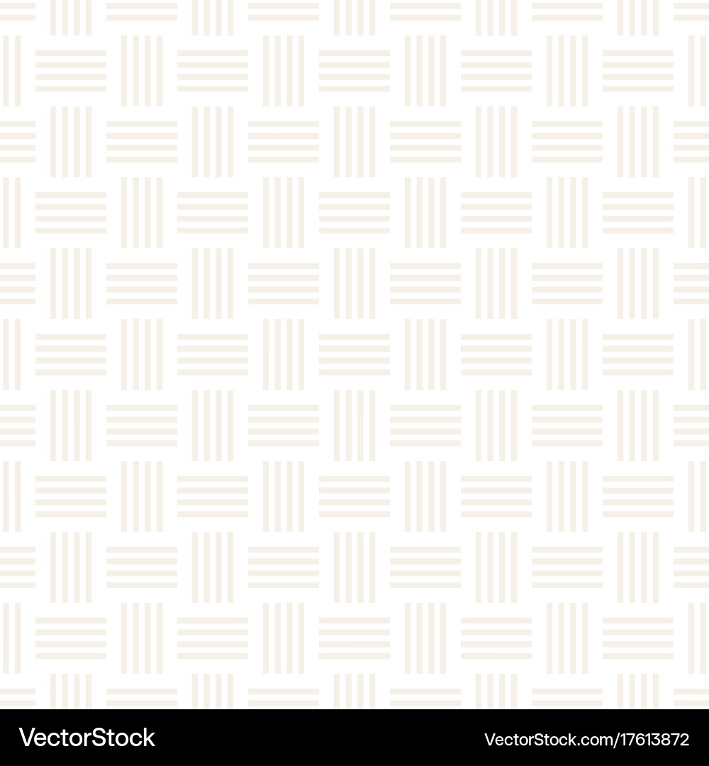 Crosshatch Geometric Pattern vector image